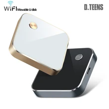 Newest 64GB Wireless USB Flash Drives WIFI Pendrive For iPhone / Android / PC Smart Pen Drive Memory USB WIFI Movable U Disk