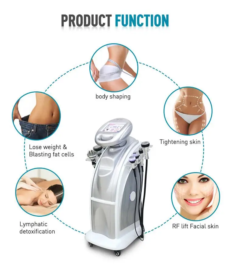 New product ideas 2019 body vacuum 80k cavitation ultrasonic rf suction slimming machine