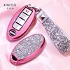 For Nissan New TEANA X-Trail Qashqai TIIDA SYLPHY GTR Bluebird Infiniti Car Key Case Diamond Crystalprotect Cover Car key shell