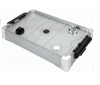mini wooden silver air hockey game table