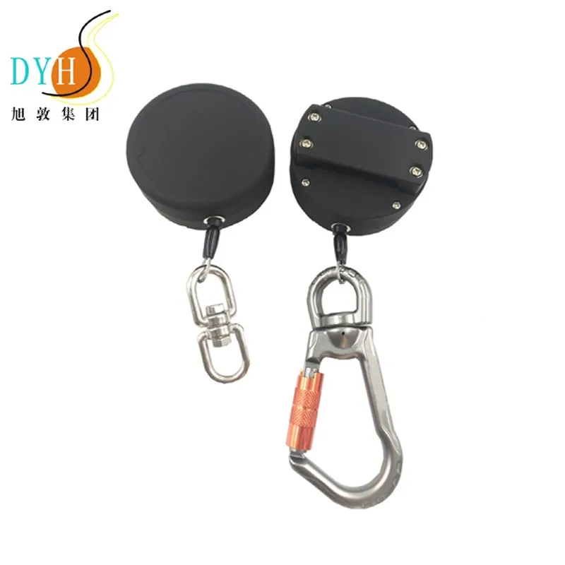 one side pull out retractor 1.25M retractable steel cord reel mechanism ...