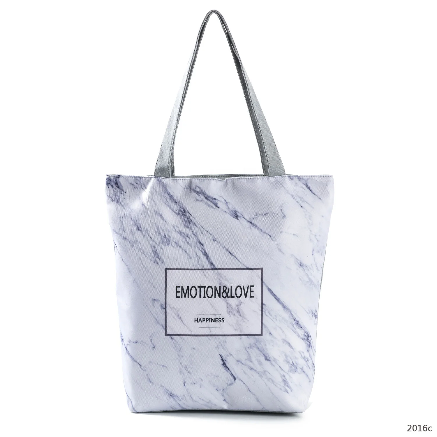 One Color Printed Cotton Tote Bag