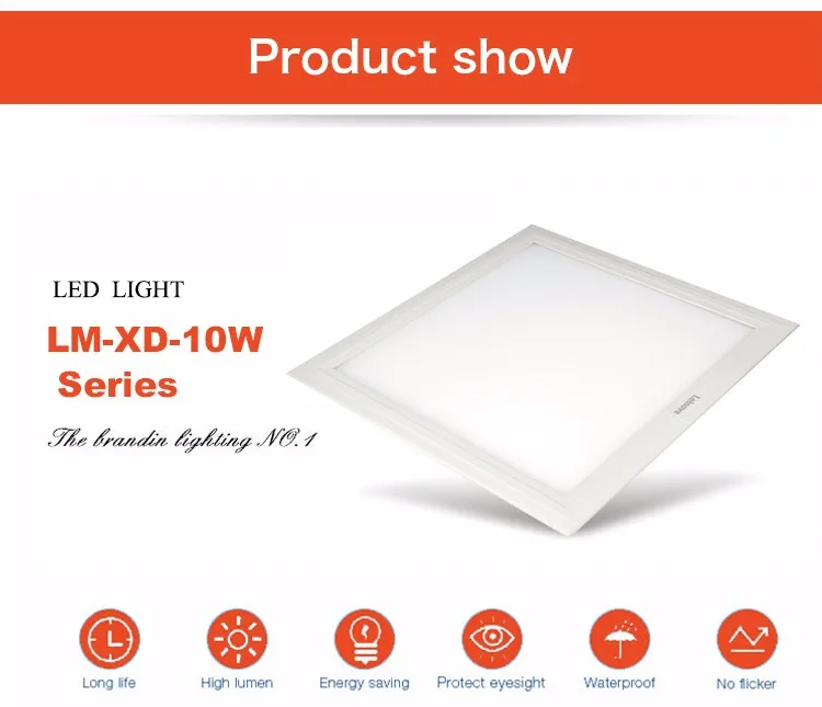 ultra thin slimline led panel ceiling light 300*300