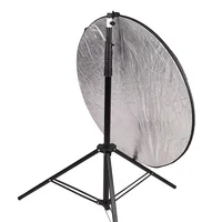 

Photography Studio 100*150cm 5 in 1 reflector and Reflector Clamp Holder Mountable on Light Stand Tripod