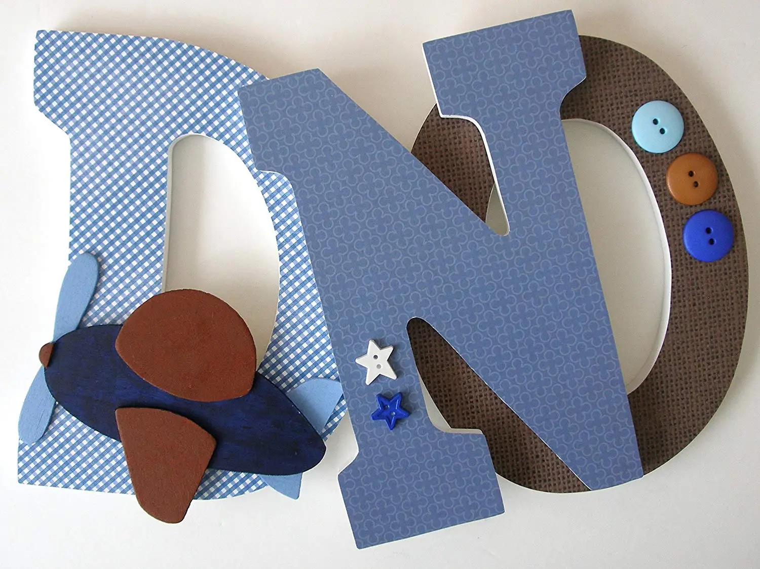 wooden letters for nursery cheap