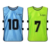 

Custom high quality sport soccer training vest bibs for printing