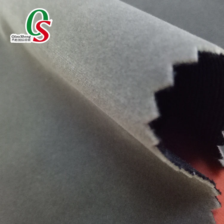 100nylon Flock Material Flock Fabric,Tricot Flocking Fabric,Jewelry