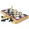 SE951010 Wooden Folding International Chess Set
