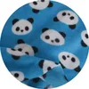 Custom Digital Printing 100% Polyesters Lovely Anti-Pilling Panda Print Fleece Fabric