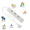 Lingan Factory Supplier Eu Smart Power Socket Switch With Alexa and Google Home