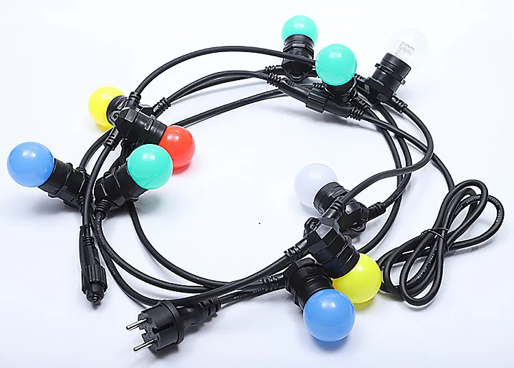 Manufacturer Direct Sale Low Price Popular Waterproof String Led Light G45 SMD Colorful LED Bulb
