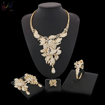 Artifical American Diamond Bridal Wedding Jewelry Sets Buy