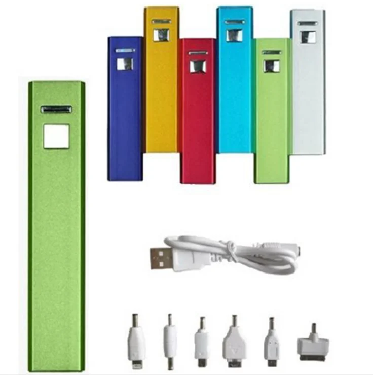 

2600mAh Square Tube Power Bank ,OEM Custom OEM Custom
