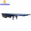 Low platform 3 axle 48 45 40 ft flatbed trailers for sale