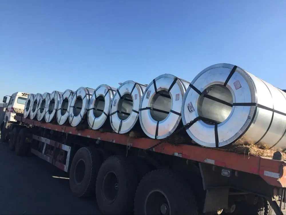 硅改性聚酯 ppgl prepainted galva 线圈彩色涂层钢卷