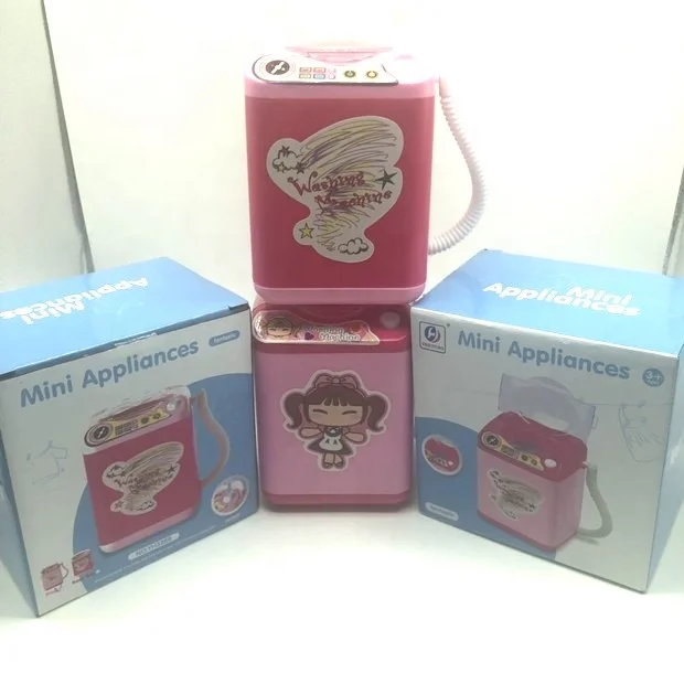

mini washing machine makeup, Pink