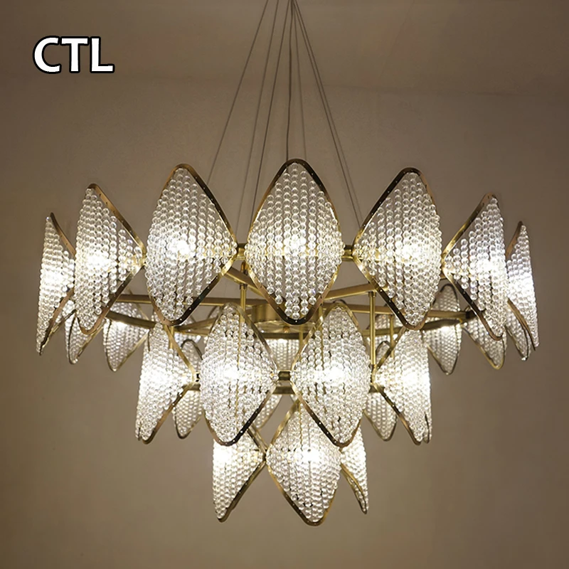Architectural Design Lobby Luxury Chandelier Lighting Modern Architectural Design Lobby Luxury