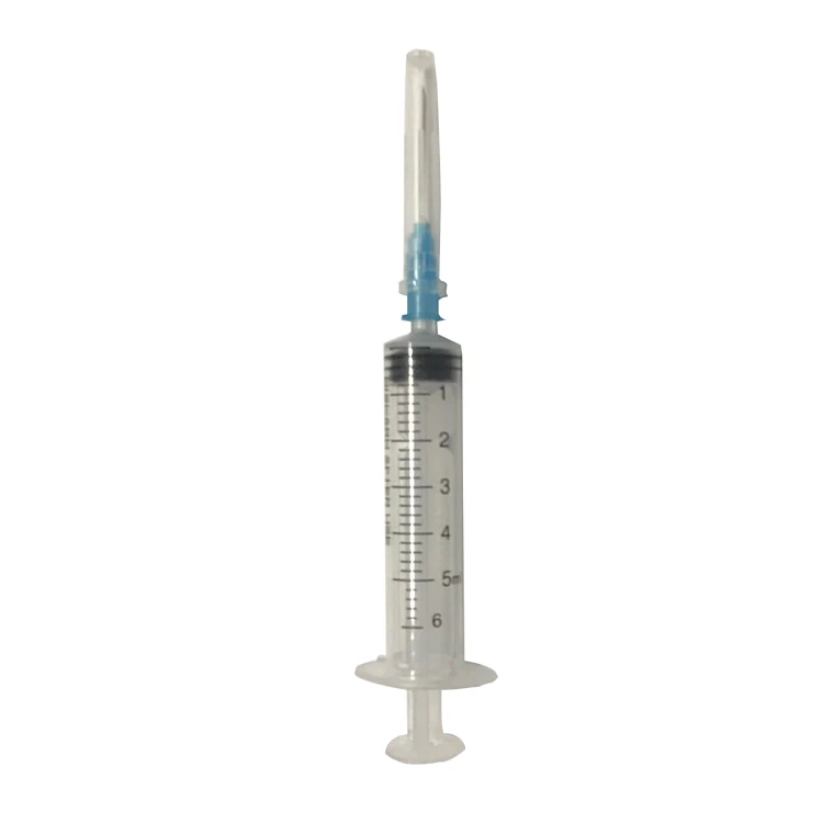 
5 cc Sterile Disposable Syringe with Needle 