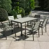 synthetic plastic wood outdoor garden dining furniture
