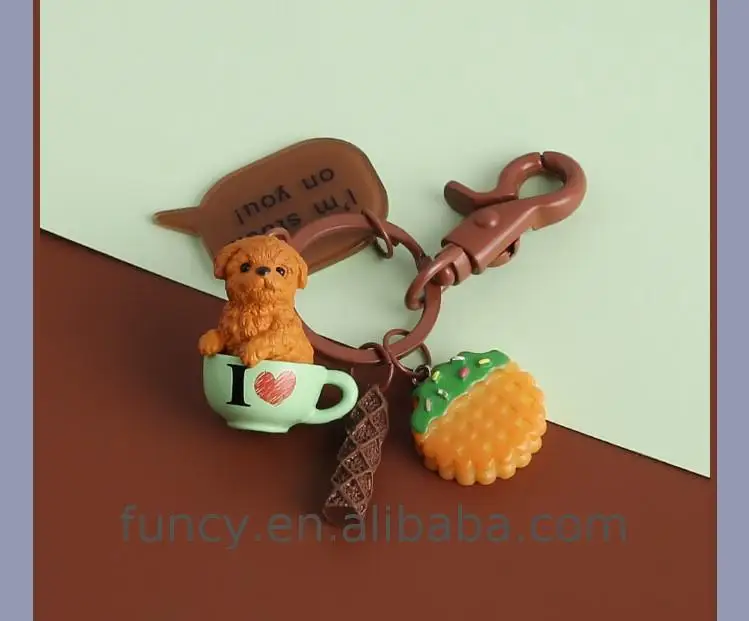 Puppy Keychain