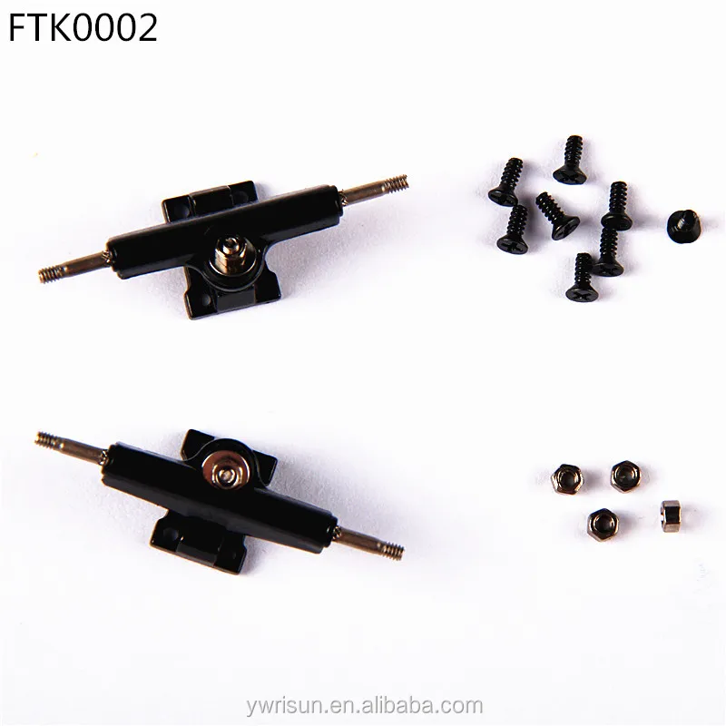 

FTK0002 Wholesale Black 29mm or 32mm Fingerboard Truck Finger Skateboard, Gold