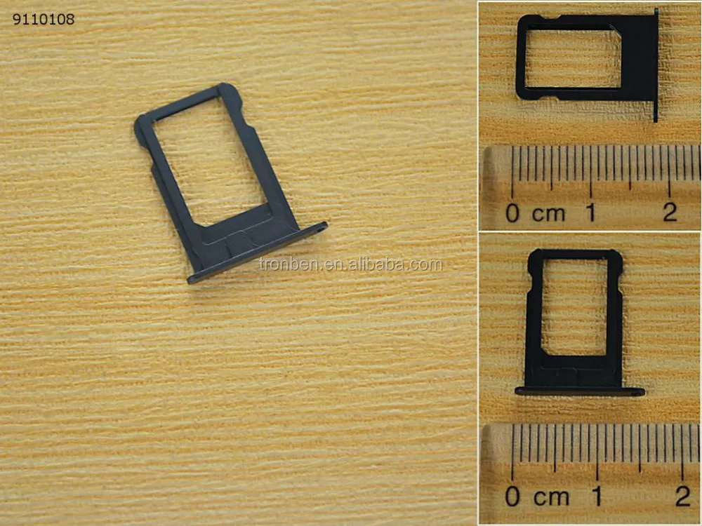 Black SIM Card Tray Replacement Parts Slot for Apple iPhone 5