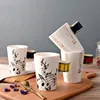 Zogift Custom logo Personalized Funny And Fancy Music Mug Drum Shaped Handle handmade Porcelain Cup Creative Coffee Mug