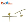 Beadsnice Handmade Stud Earring Blanks 4 Prong Earring Blanks Claw Stud 4 Prong blanks Sterling Silver ID35519