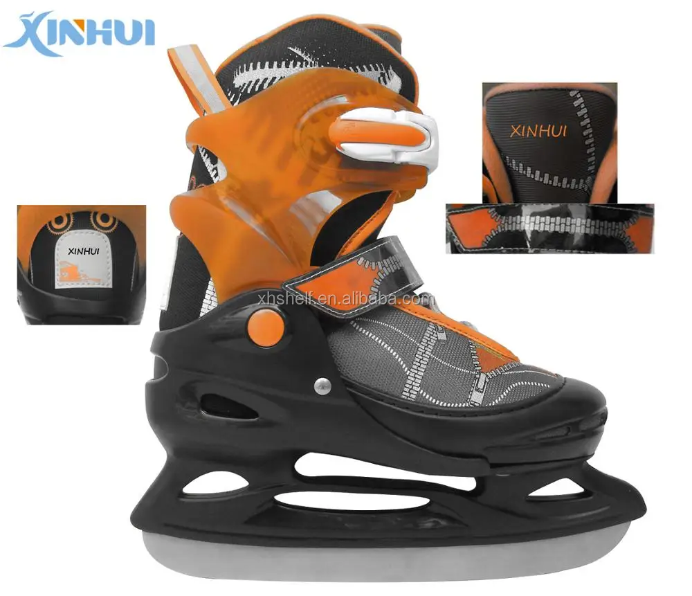 Most Popular Upscale Fixed Sizes Pp Shell Rental Skate Shoes Ice Skating Shoes Ice Hockey Shoes