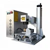 Aluminum keyboard laser printing engraving machine for jewelry, laser etching logo photo equipment