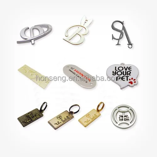 Custom Small Engraved Metal Jewelry Tags, View Jewelry Tags, OEM Product Details from Honseng