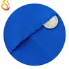 Wholesale 58 solid color stretch thicken polyester linen fabric high density double-layer polyester spandex fabric for lady fash