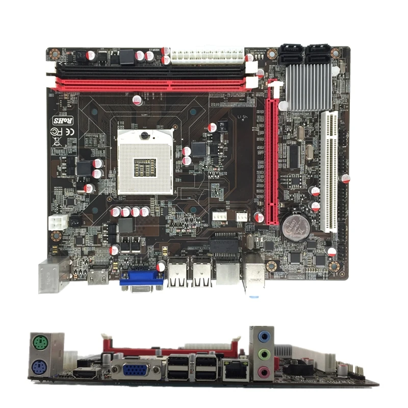 

HM55+I3/I5 laptop dual cpu fast speed motherboard