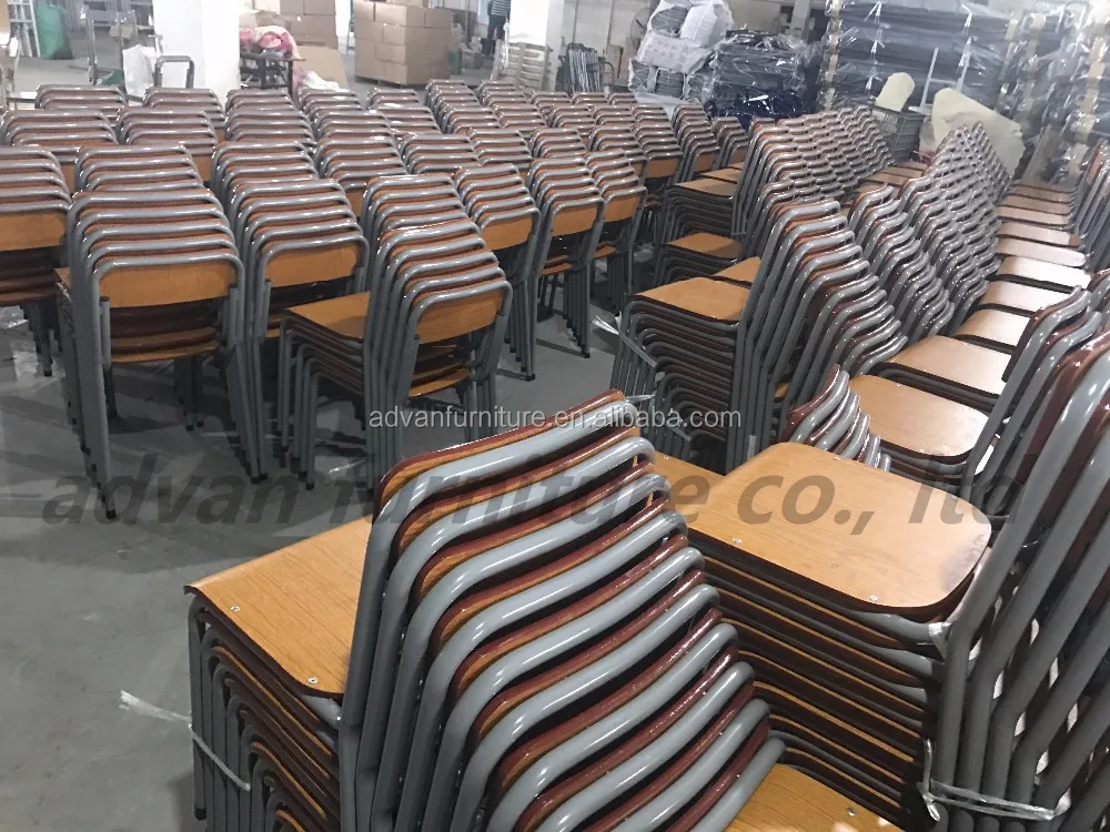 Cheap Classroom Single Student School Desk And Chair Table And Chair