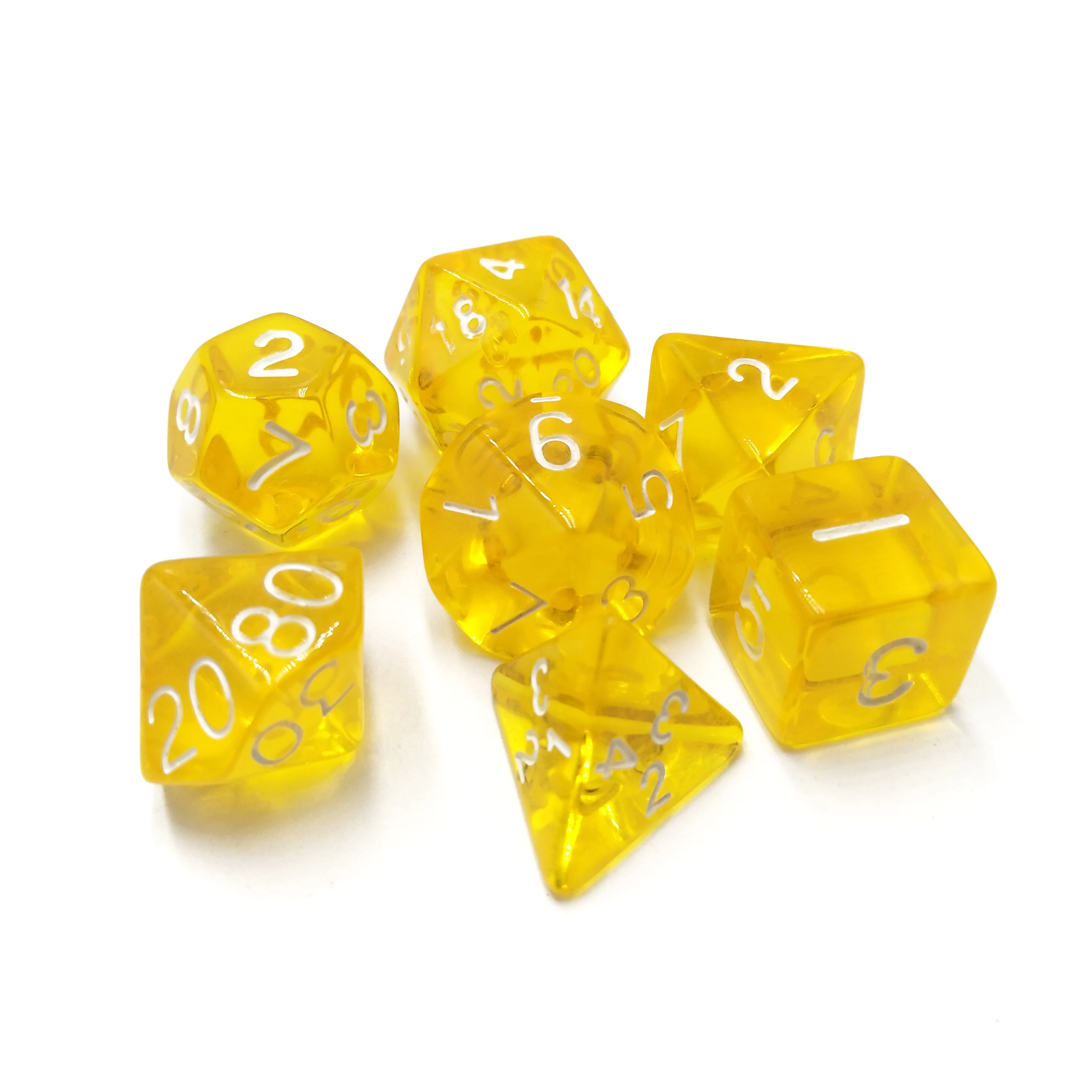 Dungeons and Dragons Miniature mini dice set custom polyhedral game dice set