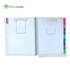 Medical File With U Clip Fastener,PVC Medical File With Divided Folder