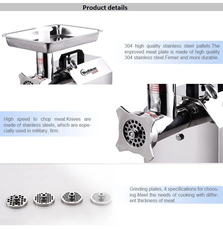 Tc7 Stainless Commercial Meat Grinder Buy Industrial Meat Grinder
