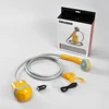 rechargeable Portable wc toilet plastic hand shower with 1.8 m hose, USB cable