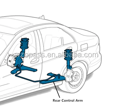 Opass Rear Axle Lower Trailing Arm For Honda Odyssey Mpv Rb 2004- 52371 