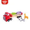 15% Fixed Discount Learning Container Loader Cute Wooden Animal Truck Toy