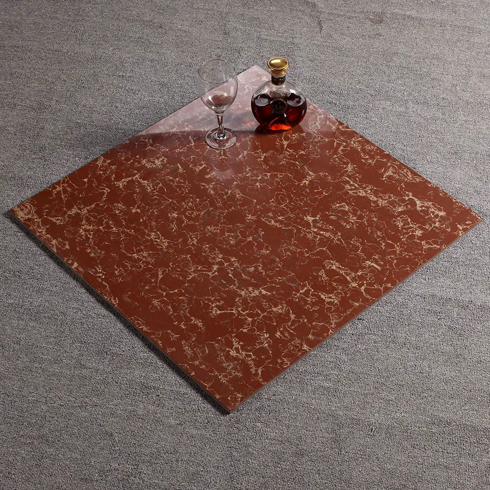 Red Stone Double Loaded Charged Vitrified Porcelain Ceramic Floor Red Stone Double Loaded Charged