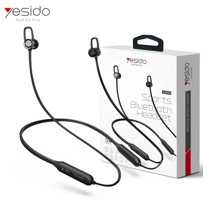 

5.0 Mini Sports Earphone Neck Band Magnetic Bluetooths Wireless Headset Stereo Headphone