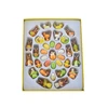 Mini egg rabbit hanging wooden easter hanging