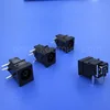 Double hole square head DC power socket JACK DC-091 3PIN