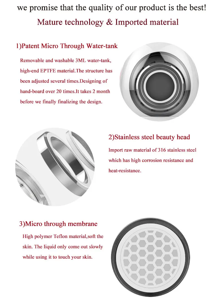 Multi-Function Facial Makeup Mist Spray Body Massage Anti Wrinkle Face Lift Portable Rf Radio Frequency Machine