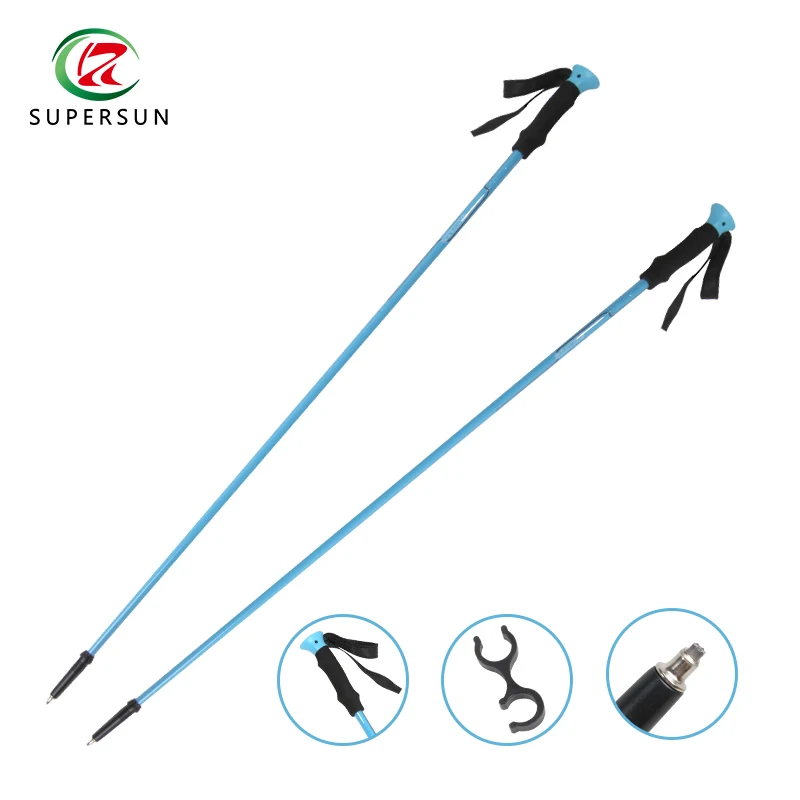 Eva Handle Confiber Fiber Ultralight Alpine Ski Pole Buy Collapsible