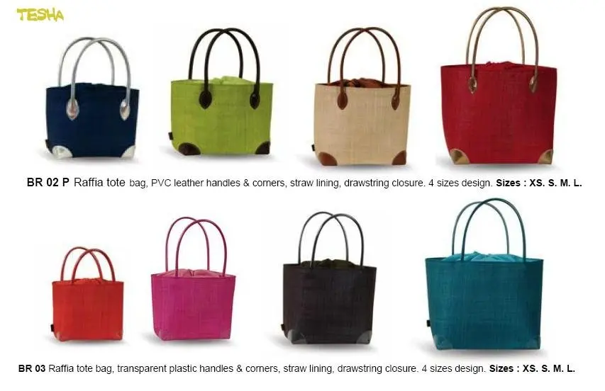 raffia shopping bag