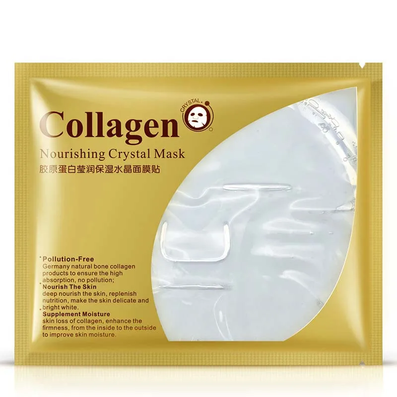 Bioaqua 24K Gold Crystal Collagen Whitening Nourishing Skin Care Face Mask