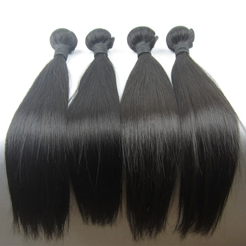 

Wholesale price Raw Cuticle Peruvian virgin Hair straight human Hair bundles