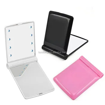 portable makeup mirror with lights